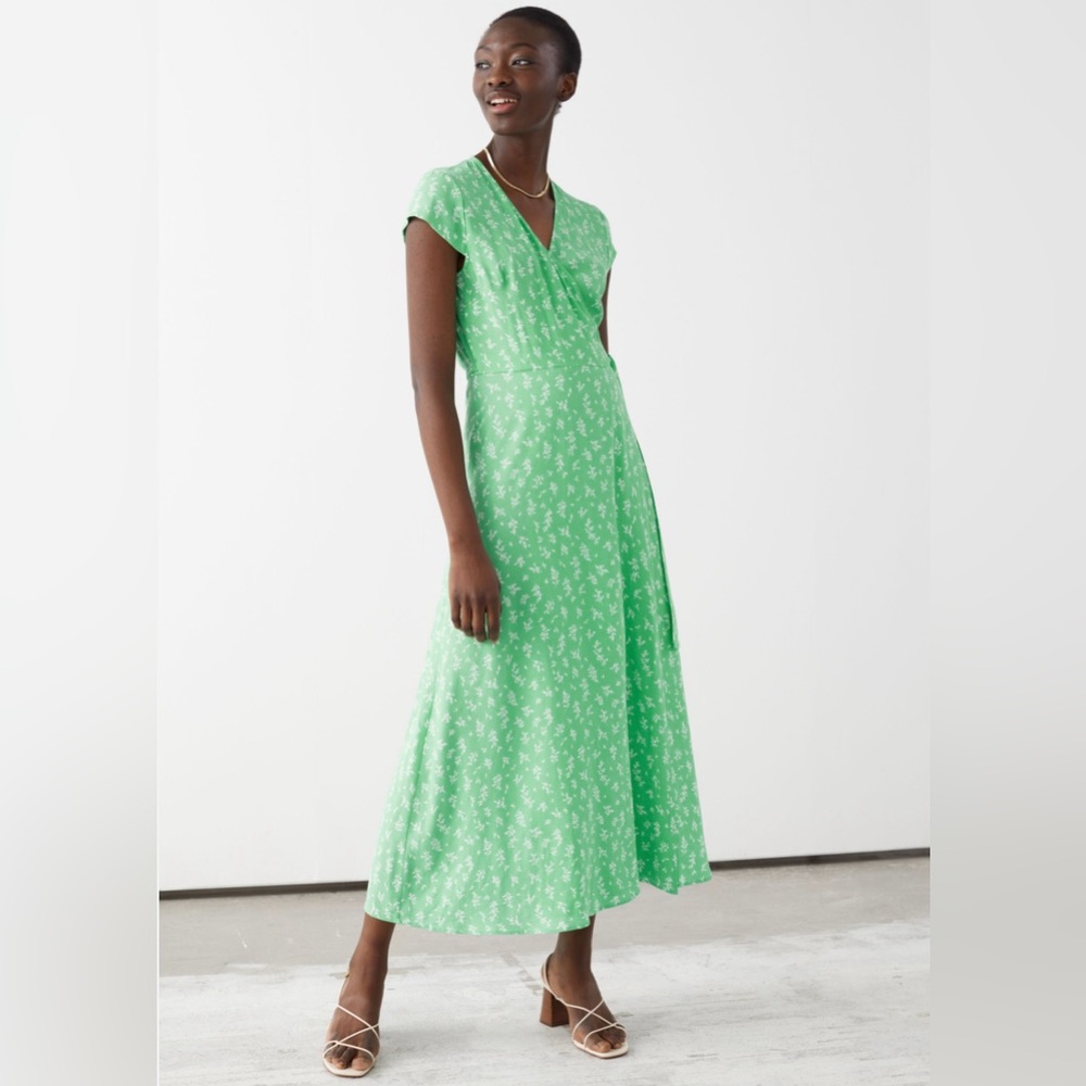 & Other Stories Wrap Dress